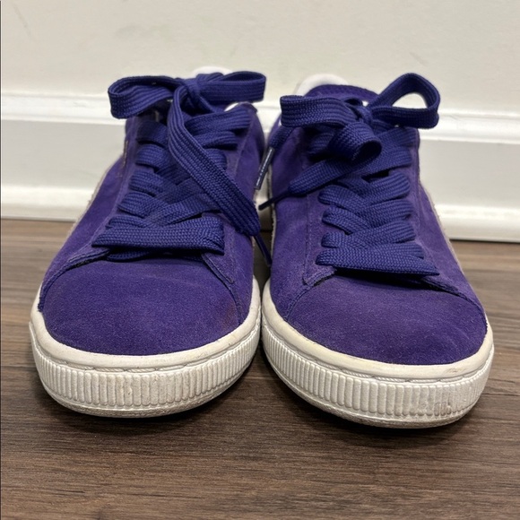 PURPLE SUEDE PUMA STATES SNEAKERS - Picture 3 of 6
